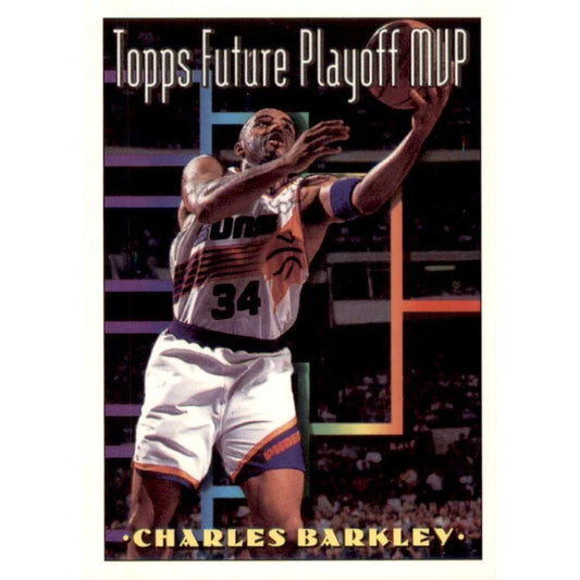 1994 Topps Future Playoff MVP #204 Charles Barkley - Phoenix Suns, NM