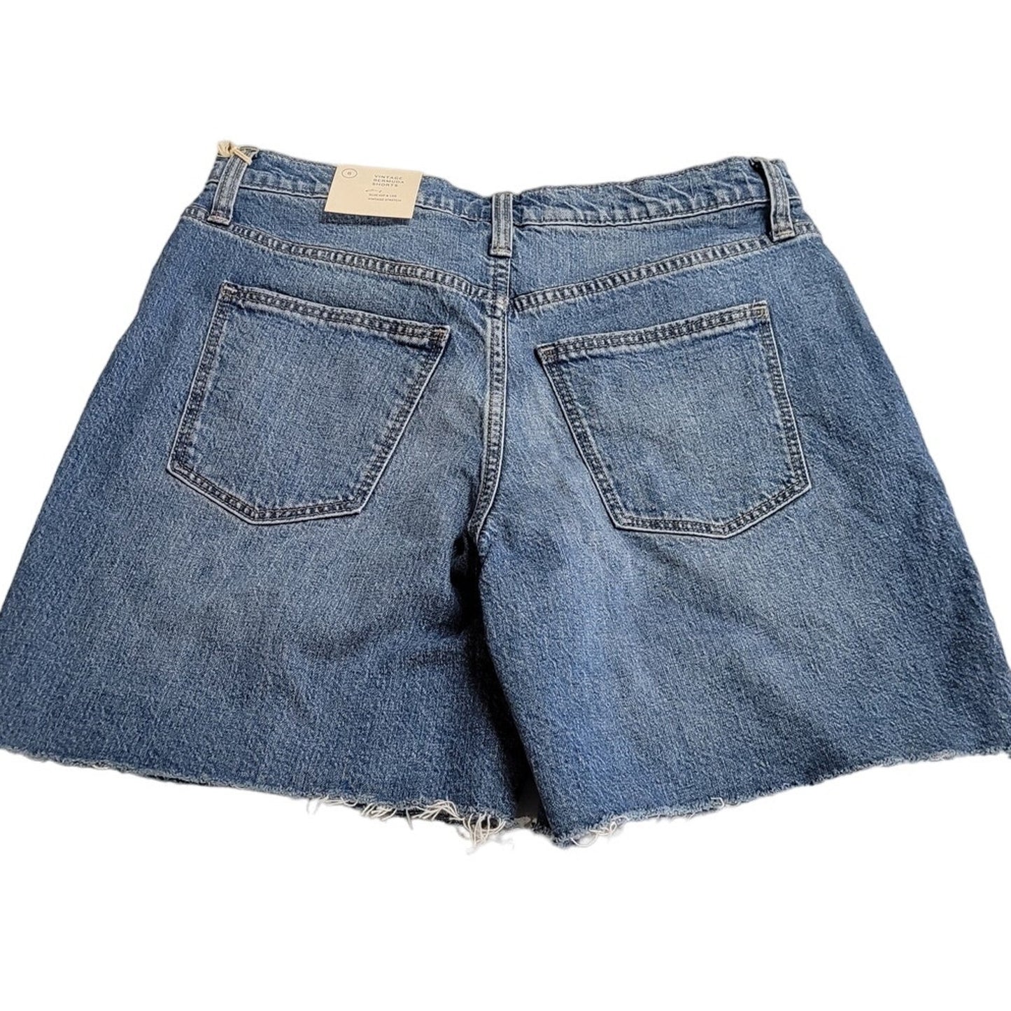 Women's High-Rise Vintage Bermuda Jean Shorts - Universal Thread, 16 / 33R