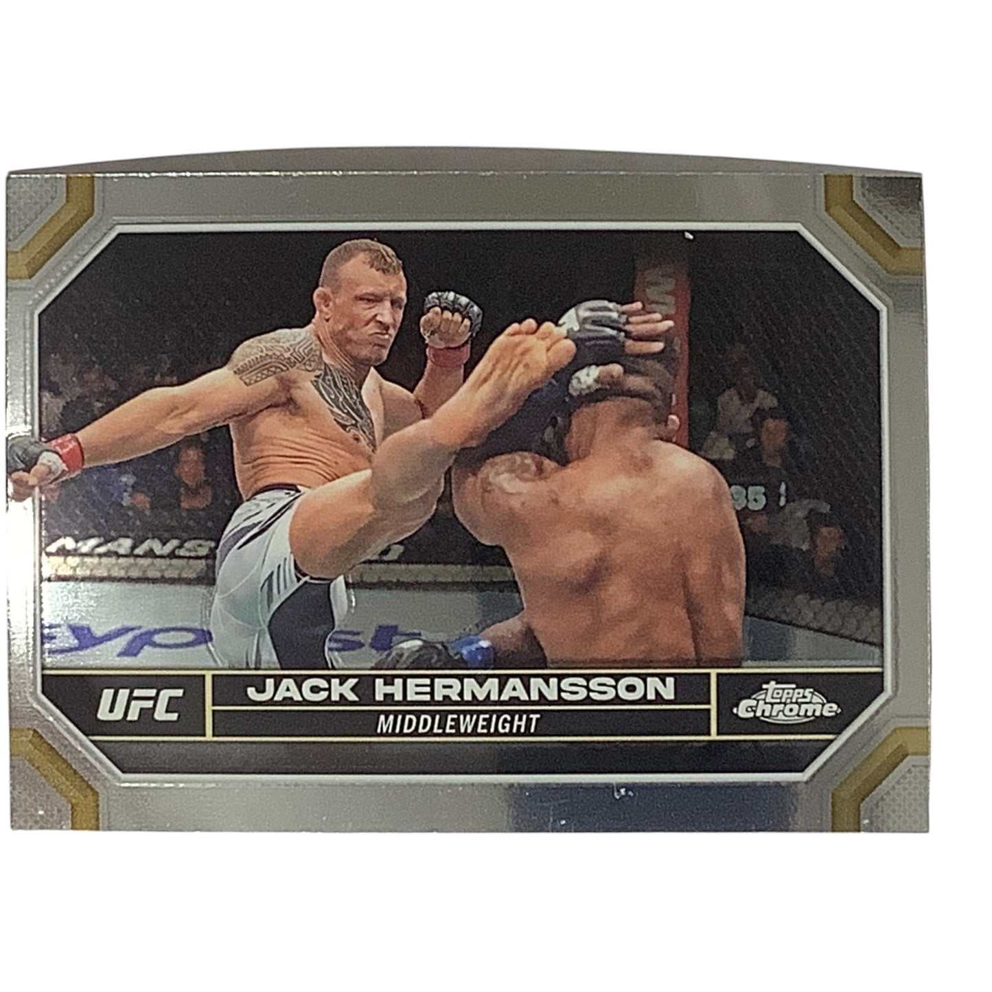 Jack Hermansson, Middleweight, UFC Card 83, 2024 Topps Chrome UFC, NM+