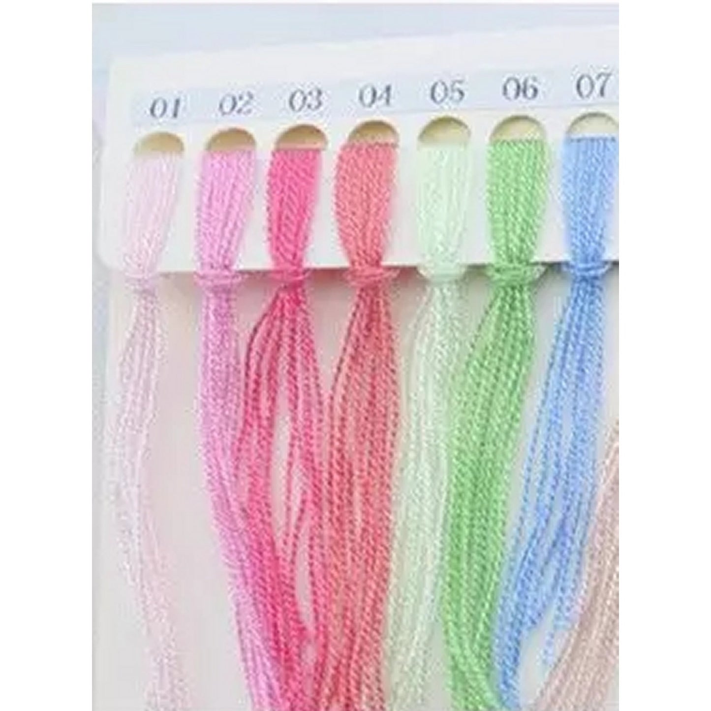 50g Lace Thread Hand-Woven Fine Thread Knitted Yarn, Pink, Cotton, Color: 04