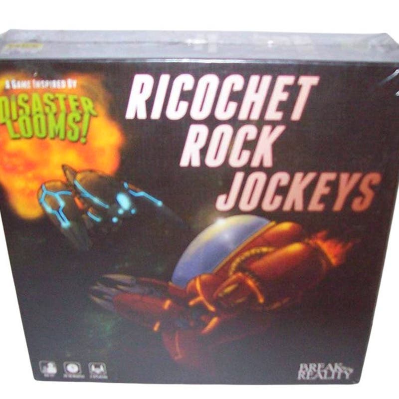 Break From Reality Games- Ricochet Rock Jockeys, Ages 11+, 2-6 Players