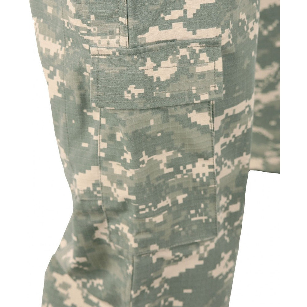 AIRCREW BATTLE DRESS UNIFORM RIPSTOP TROUSERS CAMOUFLAGE, SIZE: MEDIUM-SHORT