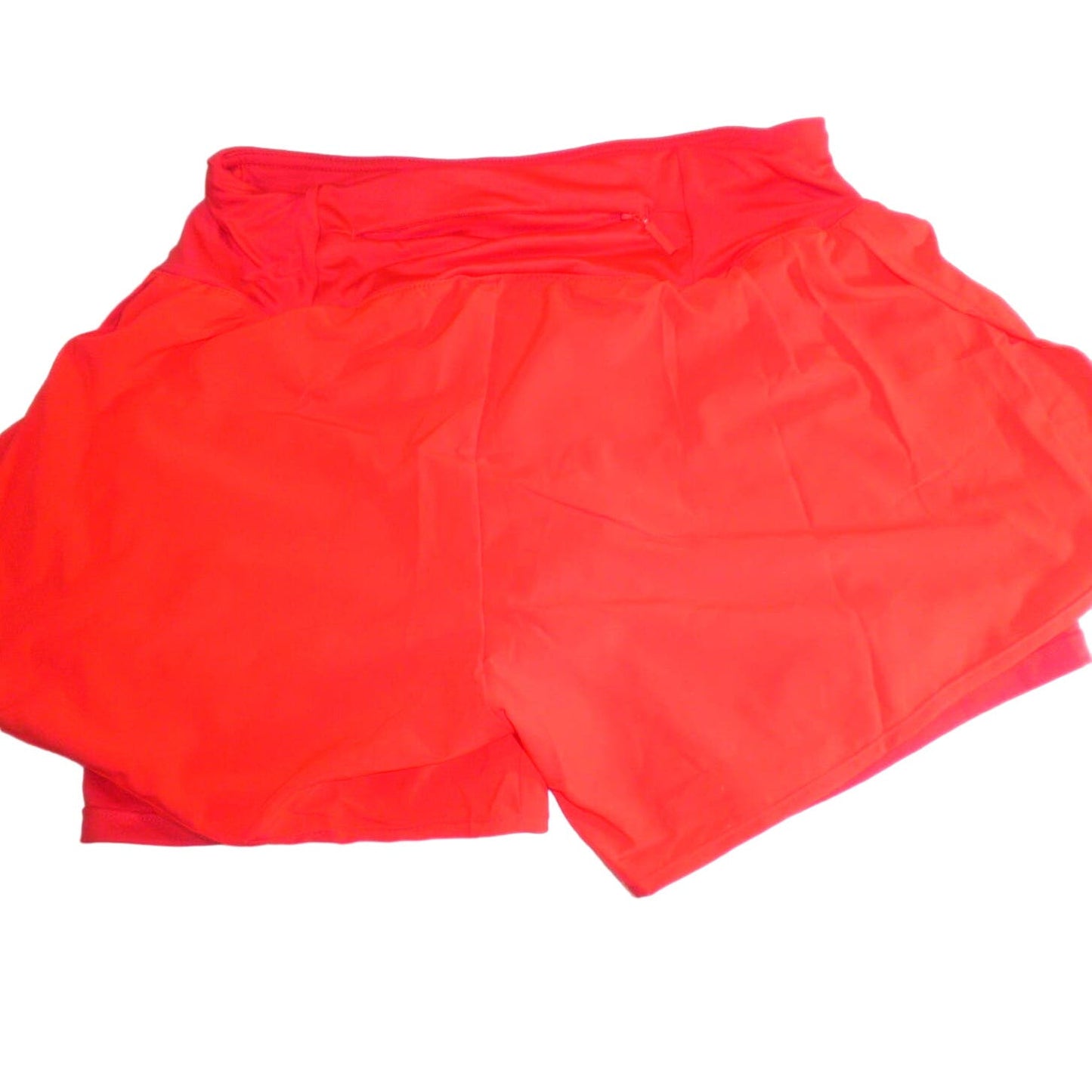 Womens 2 in 1 Running Shorts - Lightweight Athletic Workout w/ Phone Pocket. SM