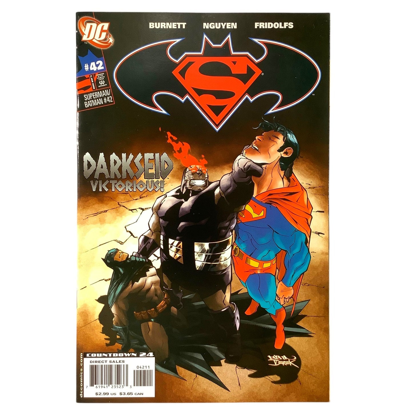 DC Comics, Superman Batman #42, Jan 2008, NM 9.4