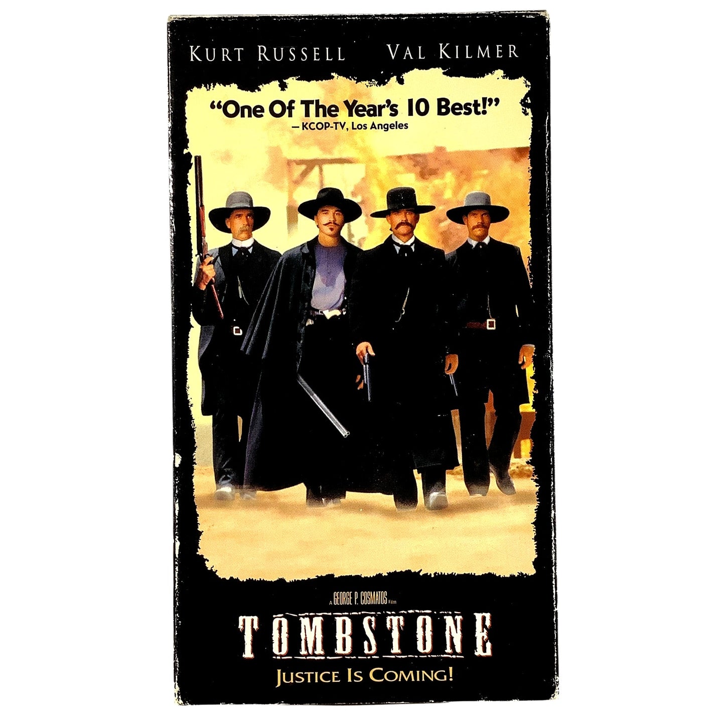 Tombstone [1997 VHS] "R" 130 Minutes - Russell, Elliott, Kilmer, Paxton