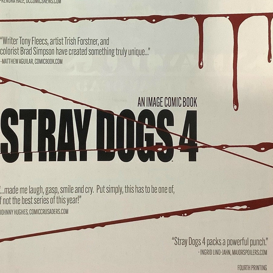 Stray Dogs #4 (4E Cover), Aug 2021, NM 9.4, Image Comics, 4th and Final Printing