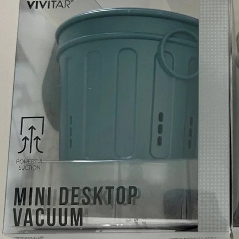 Vivitar Mini Desktop, Keyboard Vacuum, Great for Crumbs, Dust, Pet Hair & More!