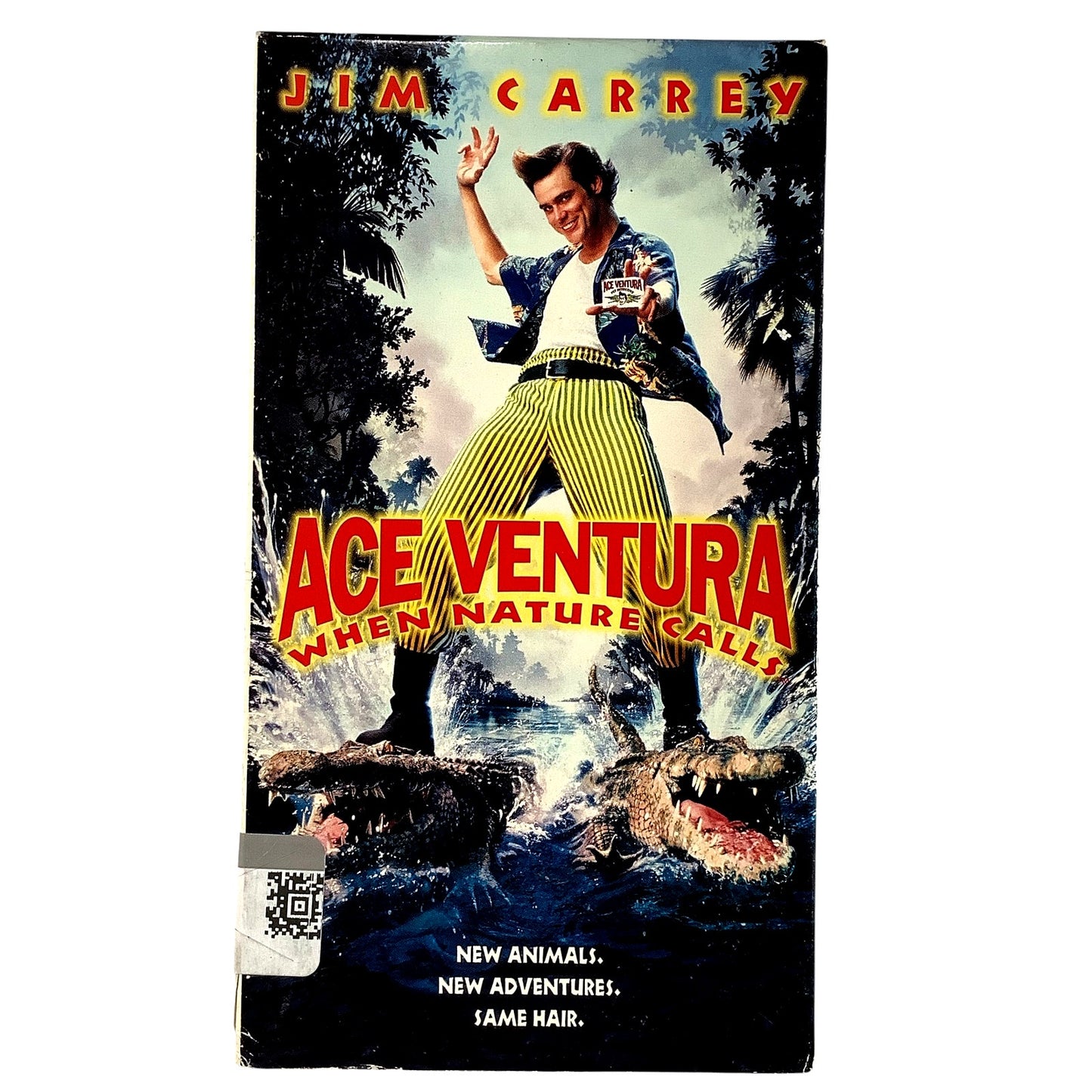 Ace Ventura: When Nature Calls (1995 VHS) 94 Minutes of Jim Carrey Comedy, EUC