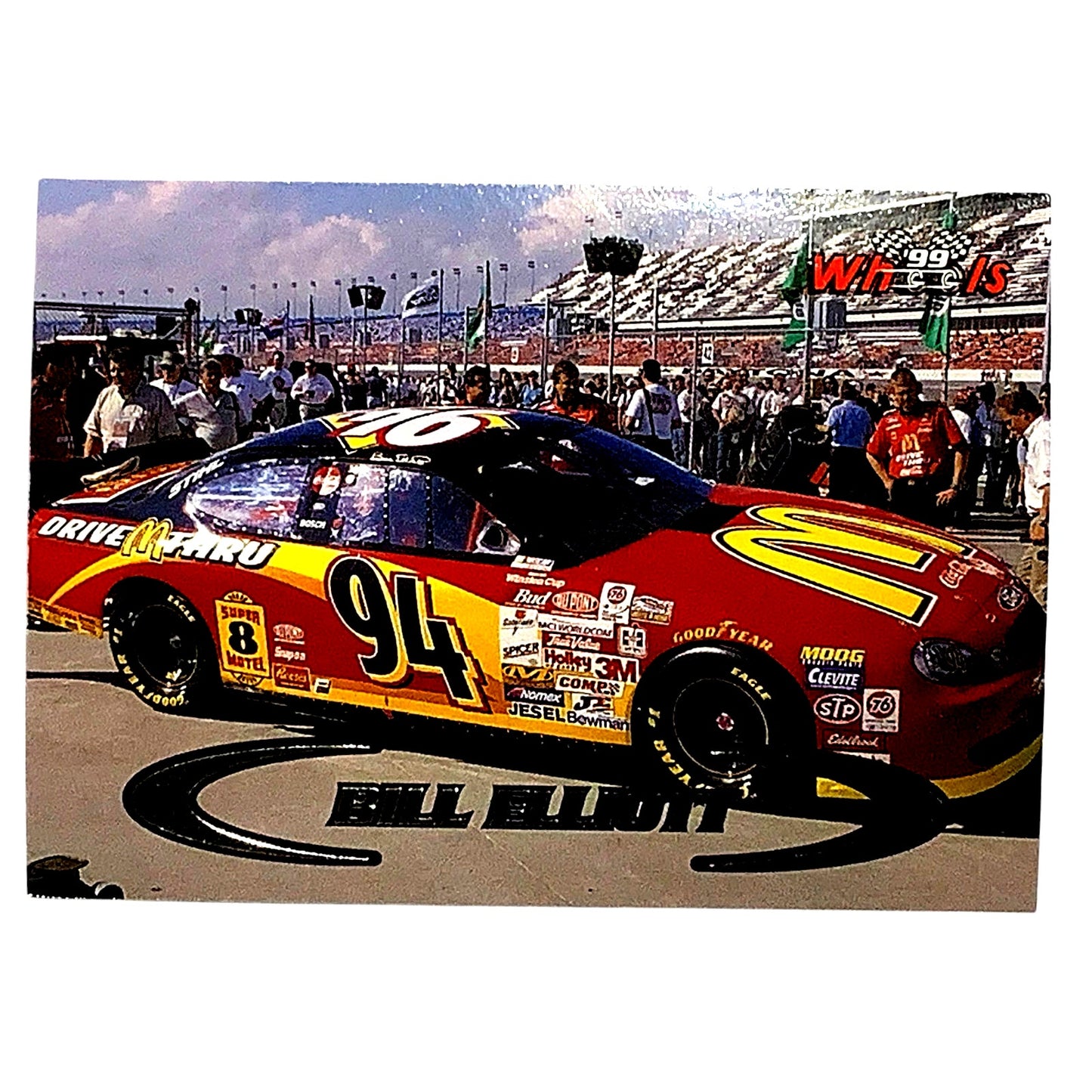 Bill Elliott #94 McDonald's Ford Taurus 1999 Wheels #62 NASCAR Winston Cup, NM+