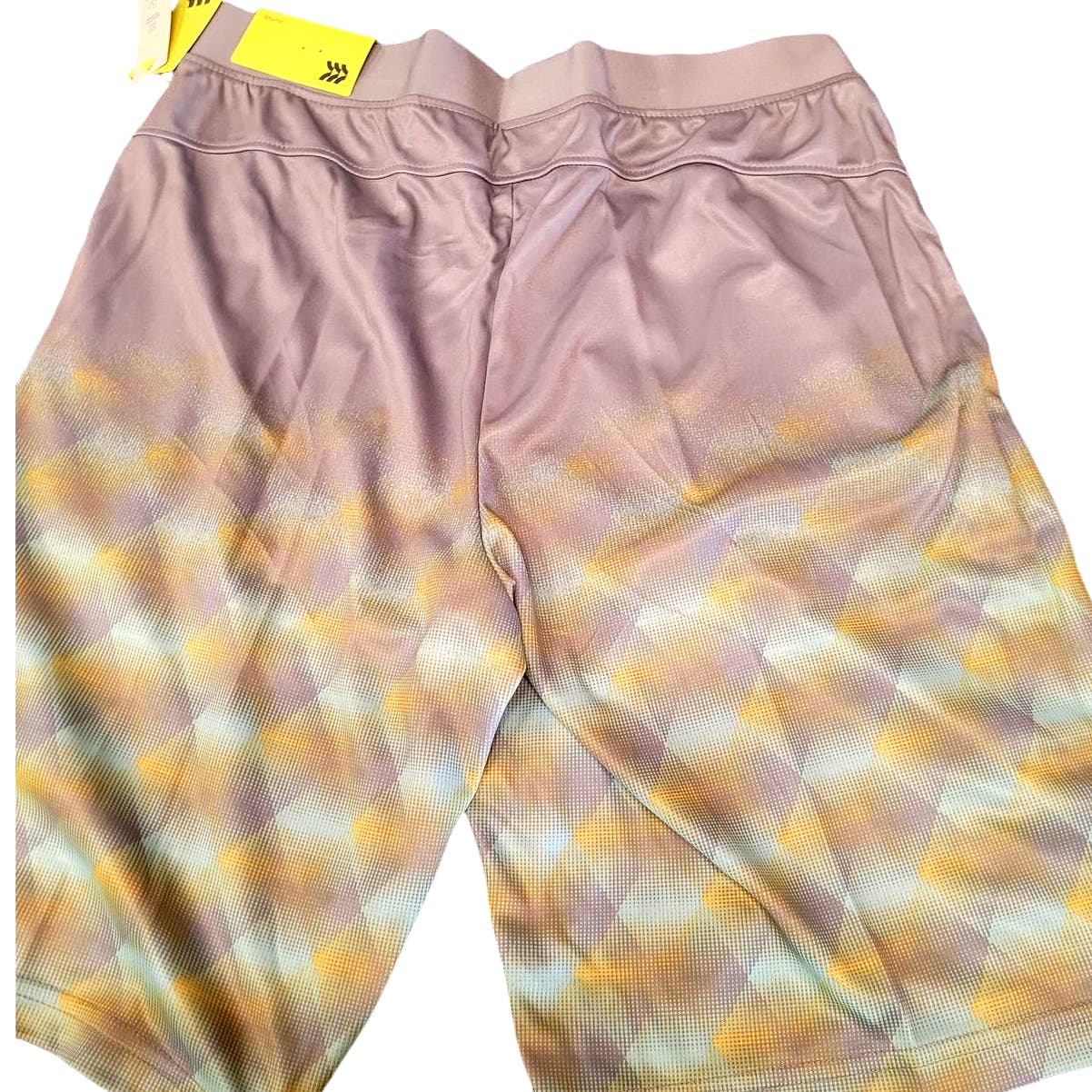 Boys' Geometric Ombre Performance Shorts, LG (12/14), Gray - All in Motion