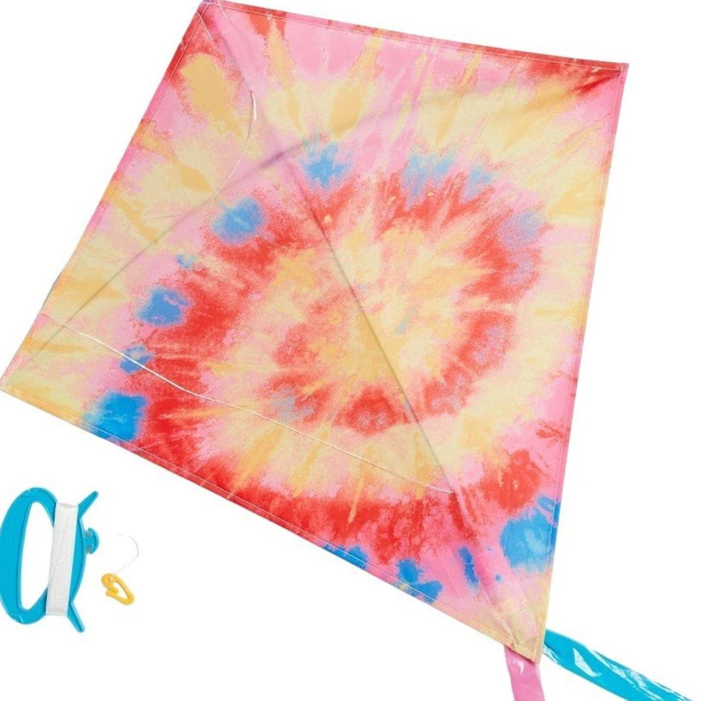 3 x Sun Squad Kites: Sun Fun Kites (2) and Tie Dye Kite (1), NIP