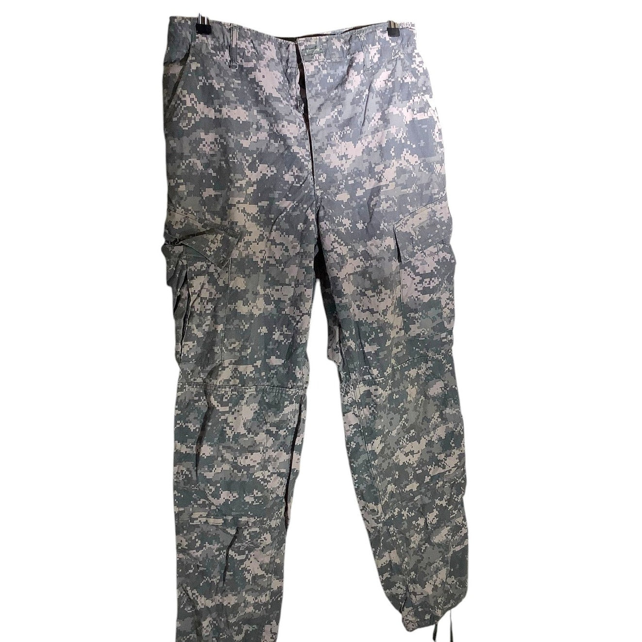 AIRCREW BATTLE DRESS UNIFORM RIPSTOP TROUSERS CAMOUFLAGE, SIZE: MEDIUM-LONG