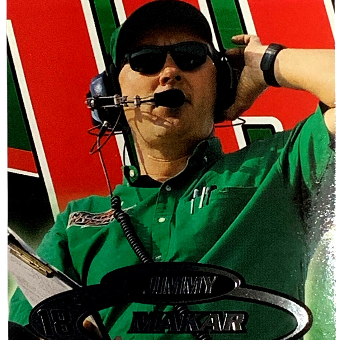 Jimmy Makar Crew Chief #18 Interstate Battery 1999 Wheels #76 NASCAR Winston Cup