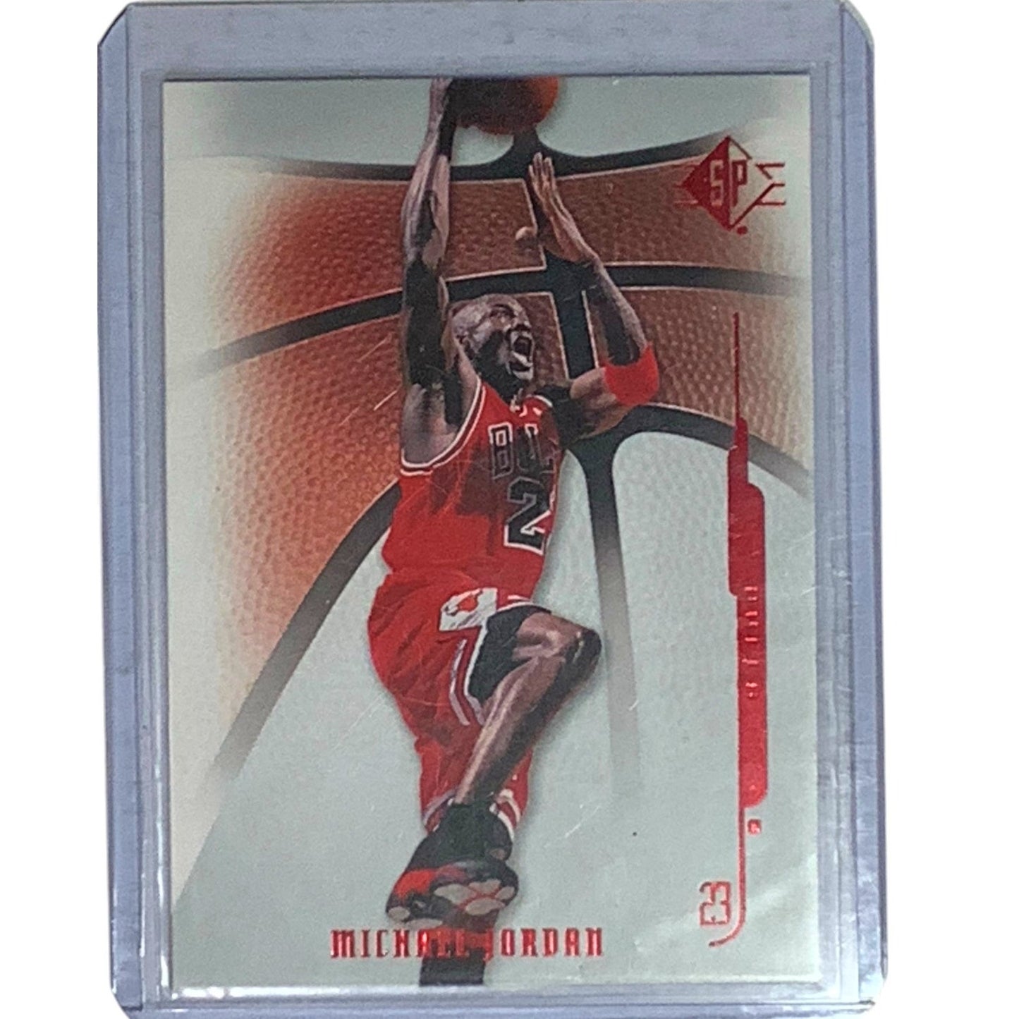 2009 Michael Jordan, Upper Deck SP Authentic Red Parallel, Card #29, NM 9.4