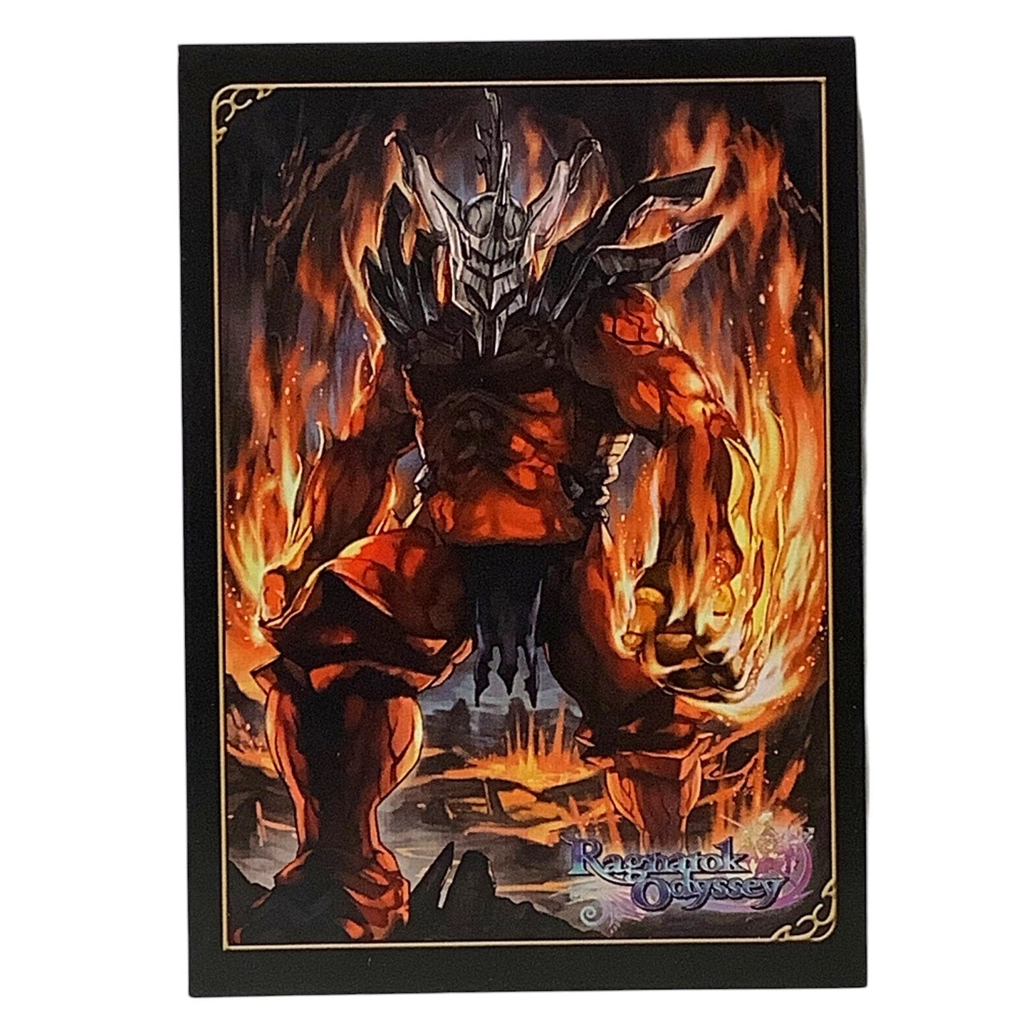 Ragnarok Odyssey Game Card 40/56, FlameGiant Chief, by XSeed Games