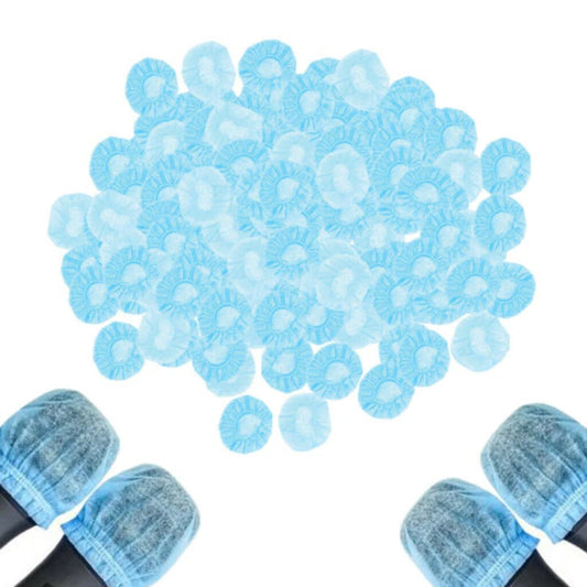 48 Disposable Microphone Covers, Blue, Windscreen Protective, Hygiene Covers