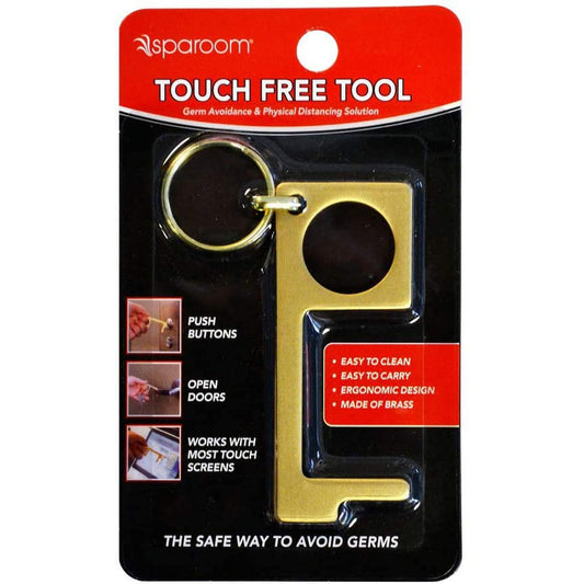 SpaRoom Touch Free Tool Keychain to Open Doors, Press Buttons and Switches