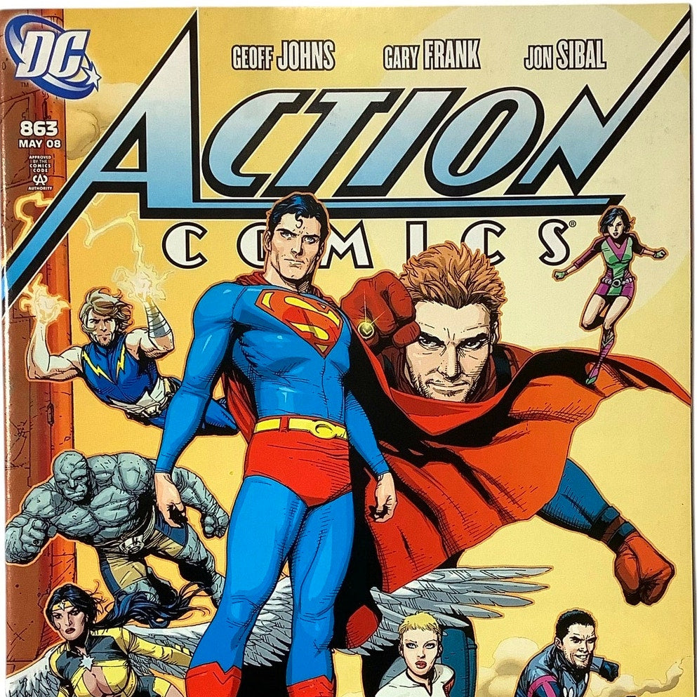 DC, Action Comics #863, Superman and Legion of..., Part 6/6, May 2008, NM 9.4