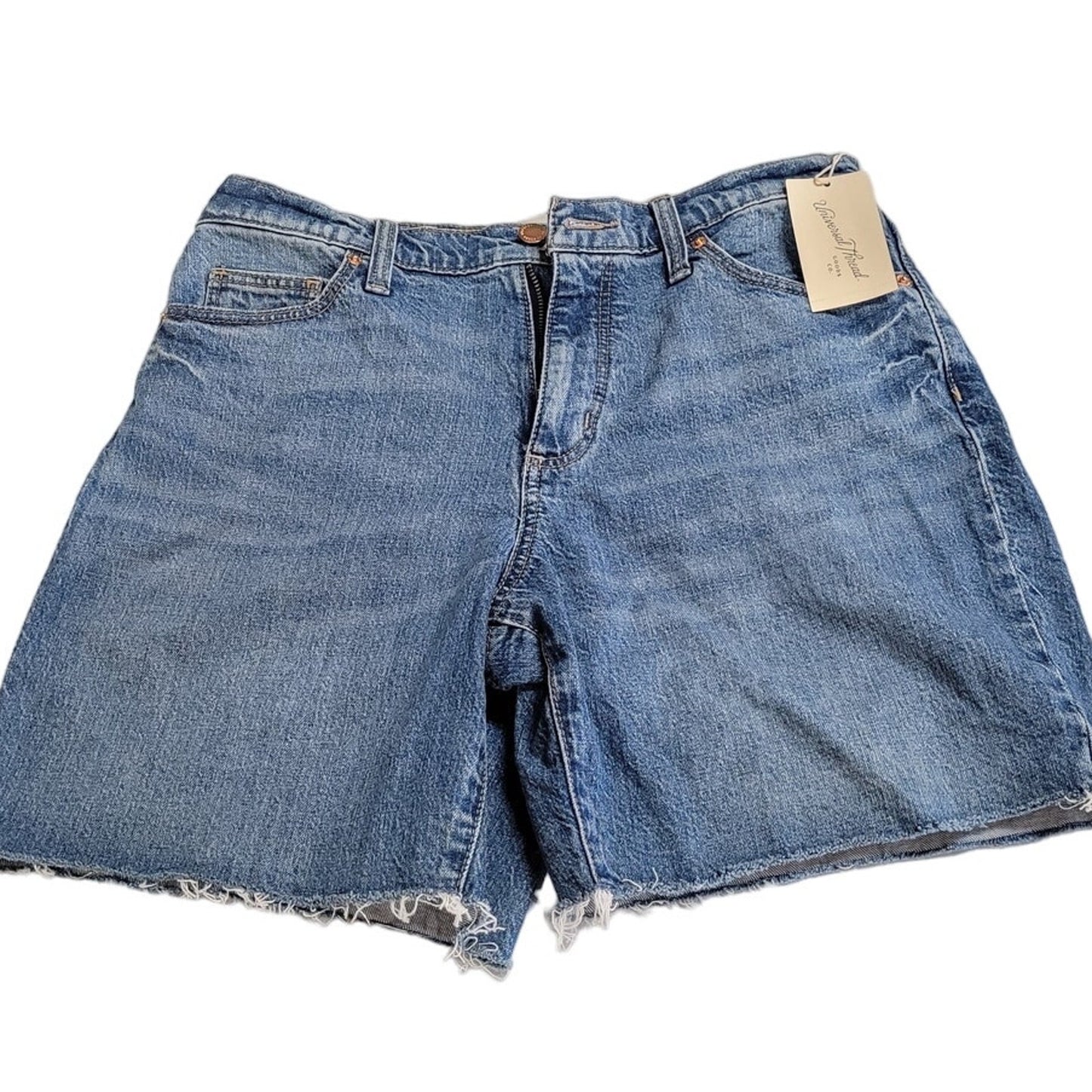 Women's High-Rise Vintage Bermuda Jean Shorts - Universal Thread, 10 / 30R