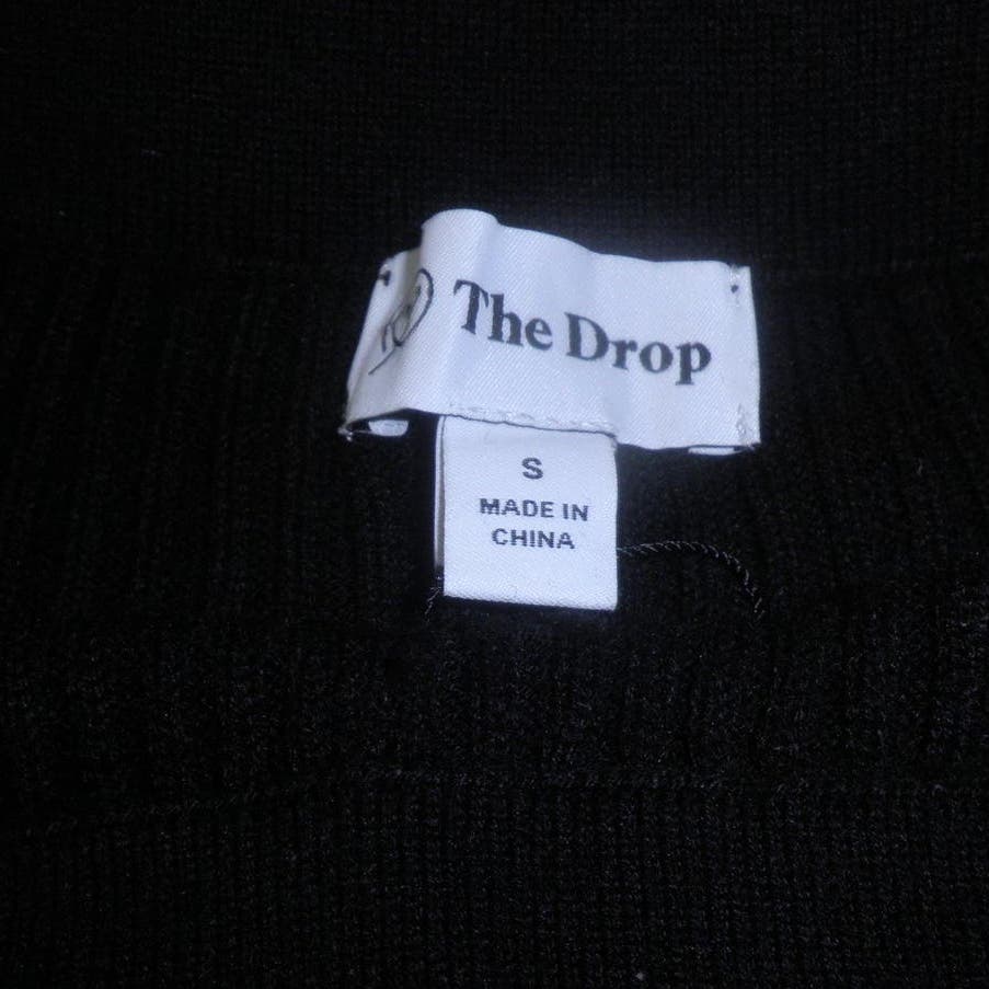 The Drop Women's Catalina Pull-On Rib Sweater Pant, Small (4-6), Black