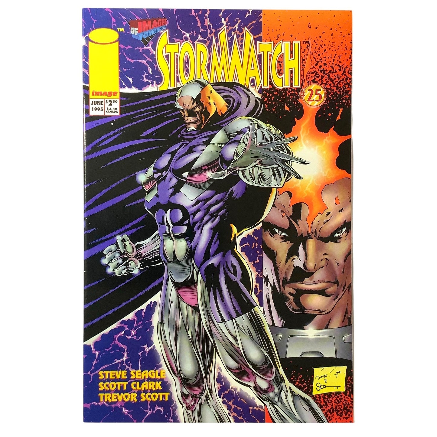 Stormwatch #25, Jun 1995, NM 9.4, Image Comics -1st Printing