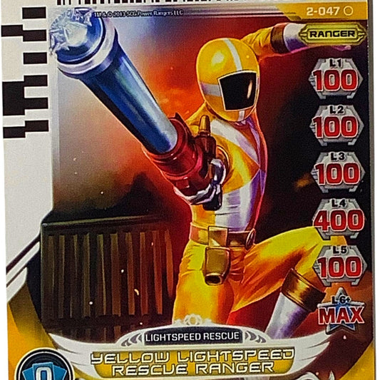 Yellow Lightspeed Rescue Ranger, 2-047, Guardians of Justice Power Rangers 2013