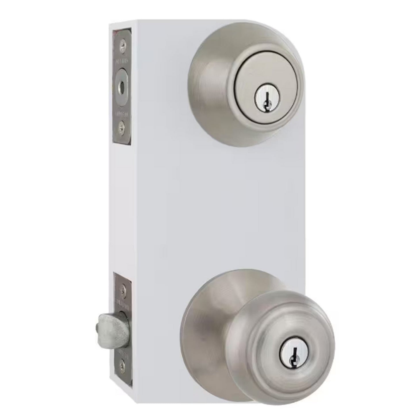 Defiant Hartford Satin Nickel Combo Pack with Double Cylinder Deadbolt, NIP