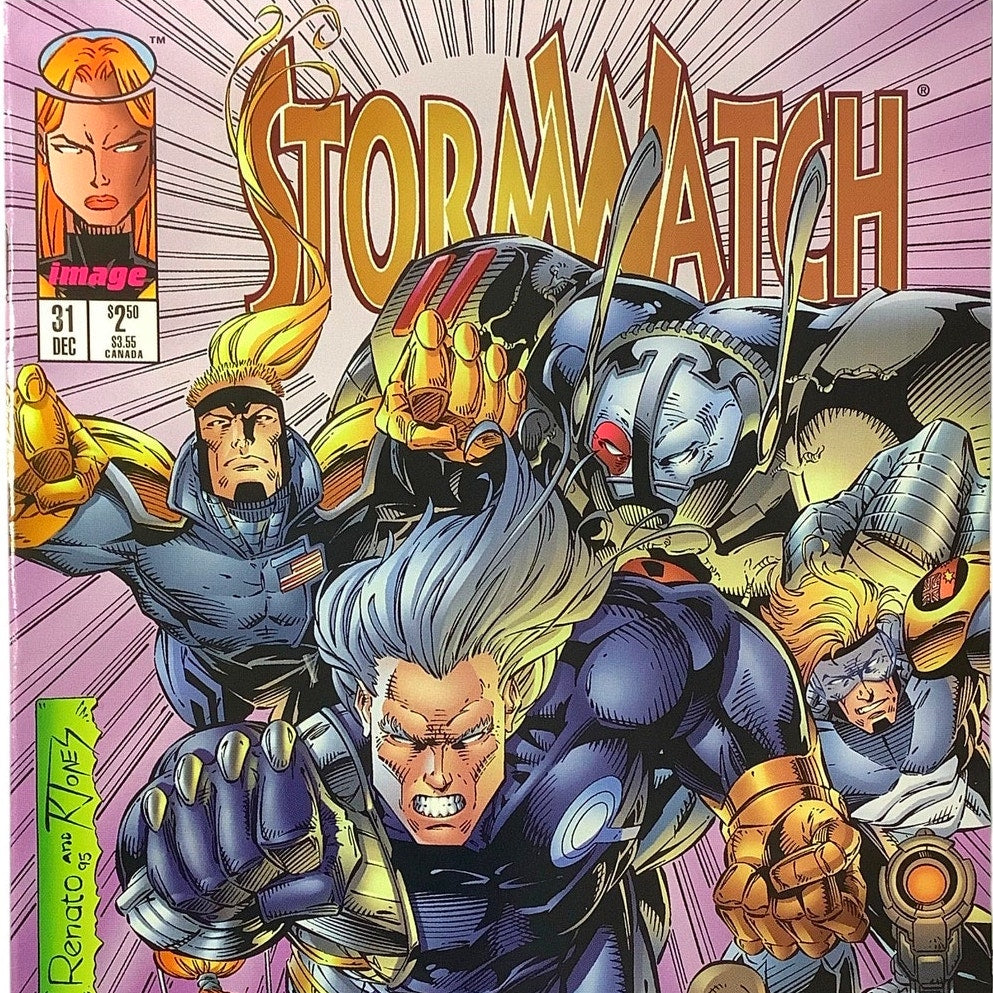 Stormwatch #31, Dec 1995, NM 9.4, Image Comics