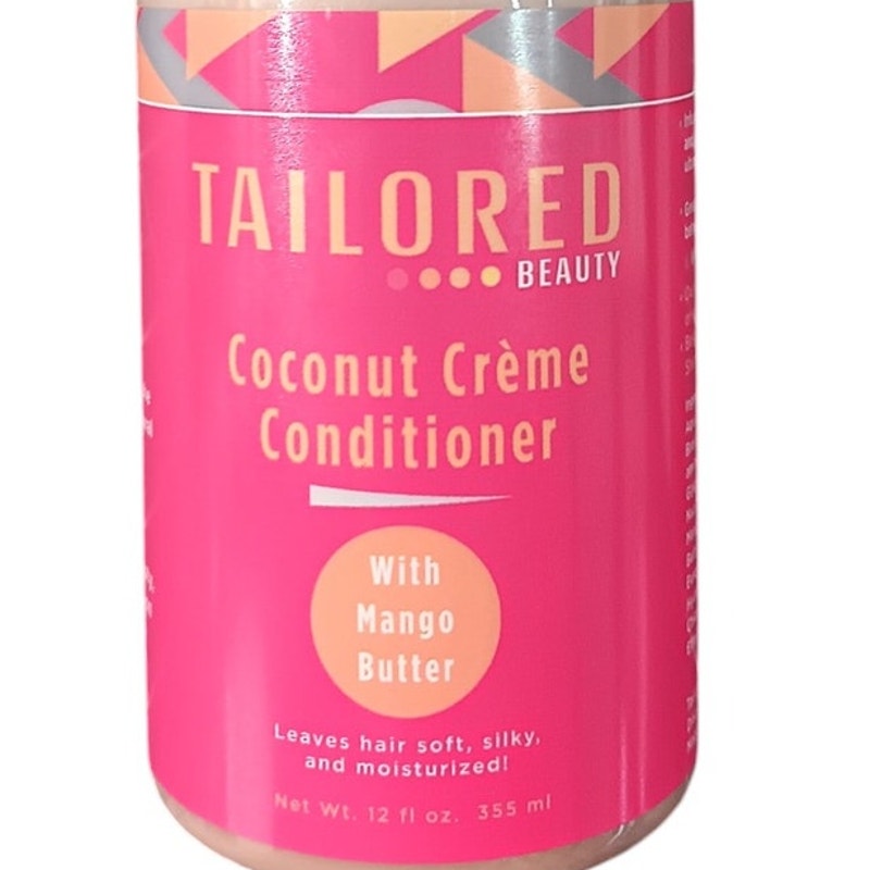 Tailored Beauty Moisturizing Coconut Creme Shampoo (12oz) & Conditioner (12oz)