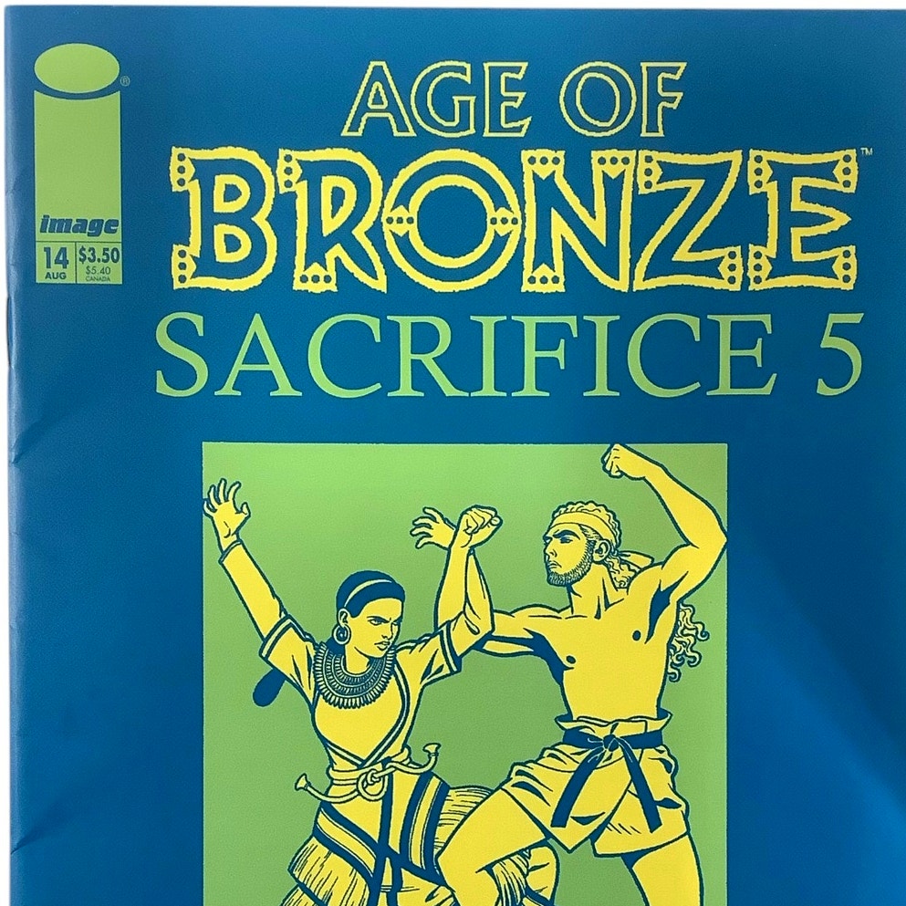 Age of Bronze #14, Sacrifice 5, Aug 2002, NM 9.4, Image Comics