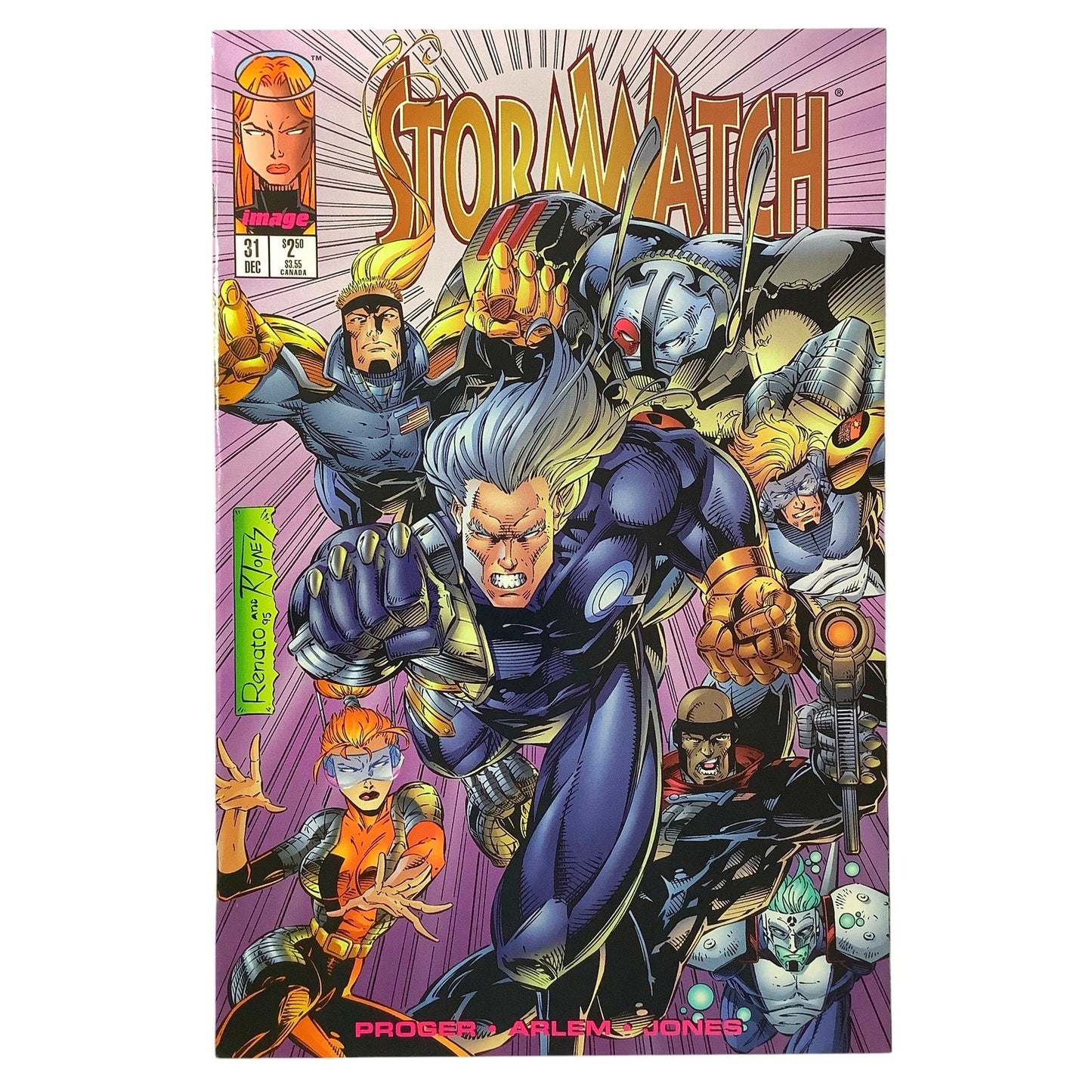 Stormwatch #31, Dec 1995, NM 9.4, Image Comics