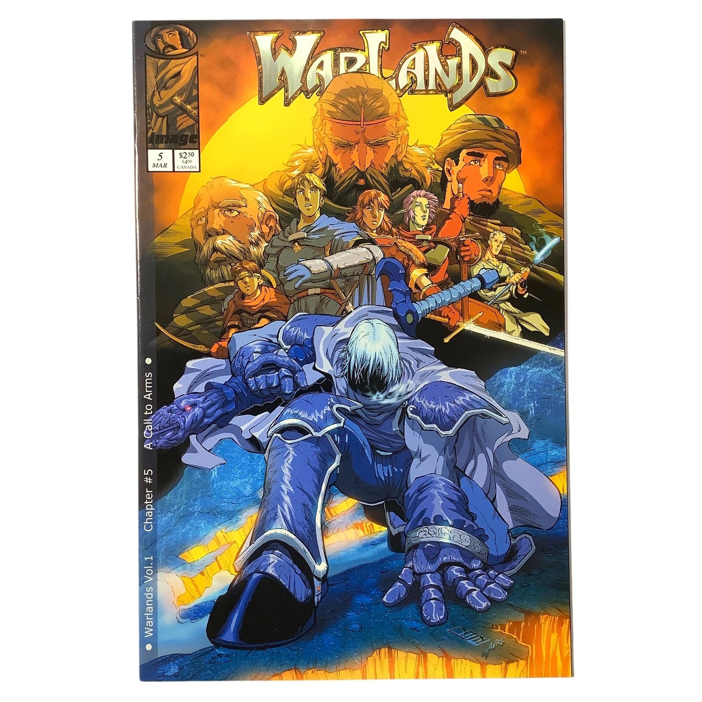 Warlands: A Call to Arms #5, Mar 2000, NM 9.4, Image Comics