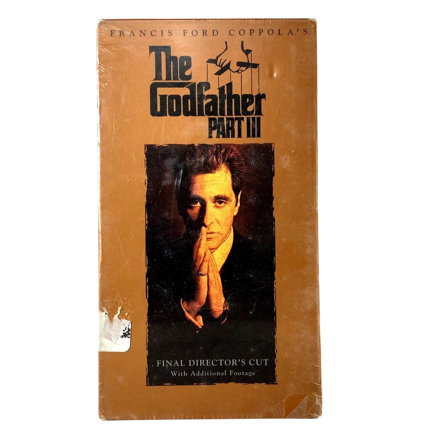 The Godfather Part III (1990 VHS, 2-Tape Set) Sealed Collectible Directors Cut