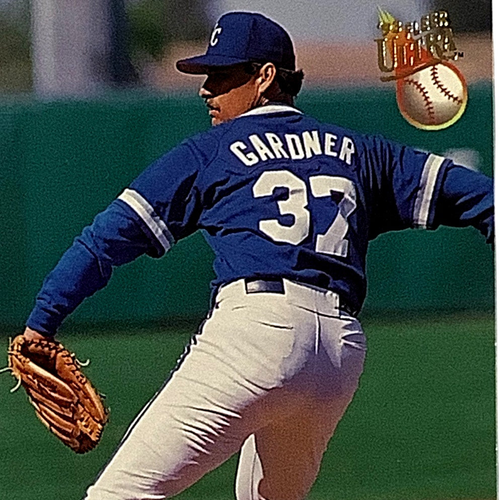 Mark Gardner Kansas City Royals, MLB, Fleer Ultra Baseball 1993, Card 560, EX/NM