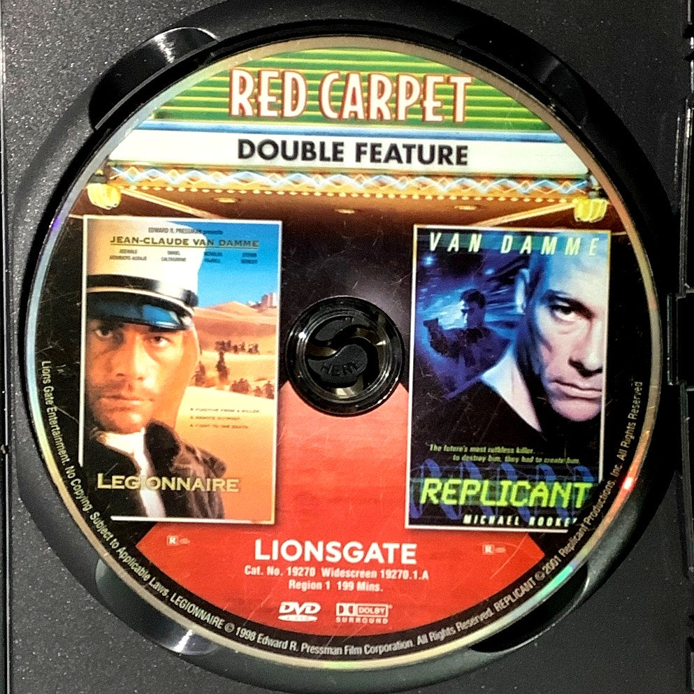 Red Carpet Double Feature [DVD 2001] Replicant / Legionnaire "R" Movies