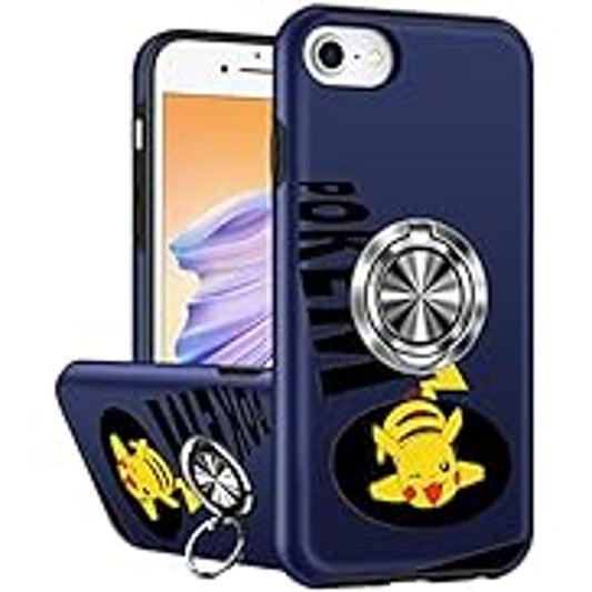 Phone Bumper Case for iPhone 7/8/SE, Pokemon Pikachu RARE - Not found Elsewhere!