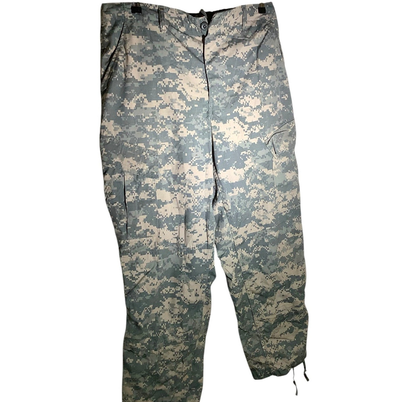 AIRCREW BATTLE DRESS UNIFORM RIPSTOP TROUSERS CAMOUFLAGE, SIZE: MEDIUM-SHORT