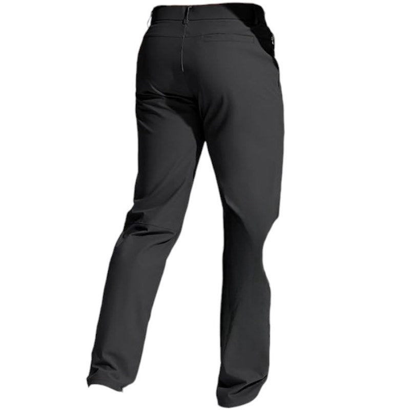 Men's Golf Pants, Stretch Lightweight, Zipper Pockets, Dark Gray, 40"W x 30"L