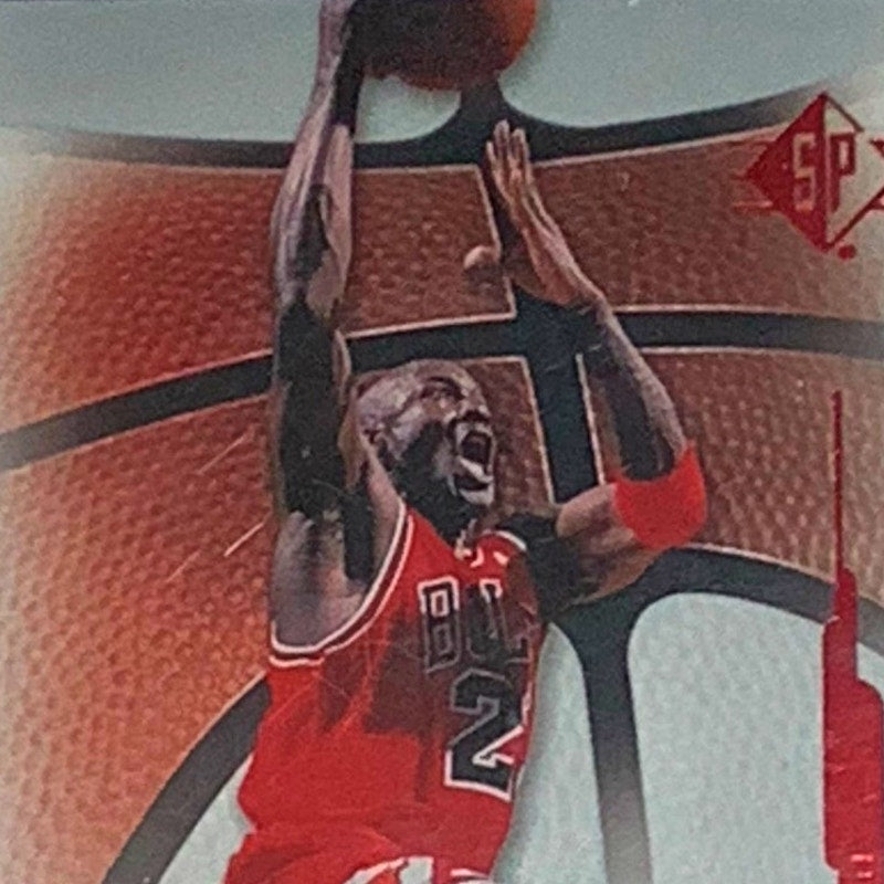 2009 Michael Jordan, Upper Deck SP Authentic Red Parallel, Card #29, NM 9.4