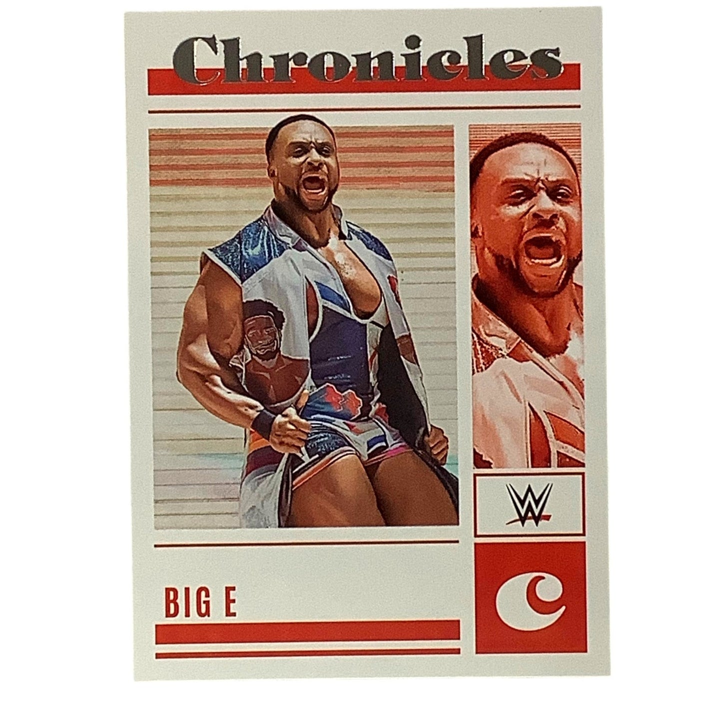 Big E, WWE, Card 76, 2023 Panini - Chronicles WWE Collectors Card, NM+