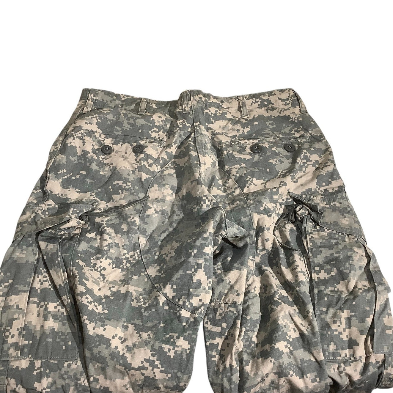 AIRCREW BATTLE DRESS UNIFORM RIPSTOP TROUSERS CAMOUFLAGE, SIZE: MEDIUM-SHORT