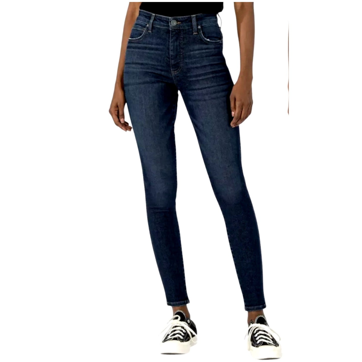 Women's Kut From The Cloth, Mia High Rise Ankle Skinny Stretch Denim Jeans, 4