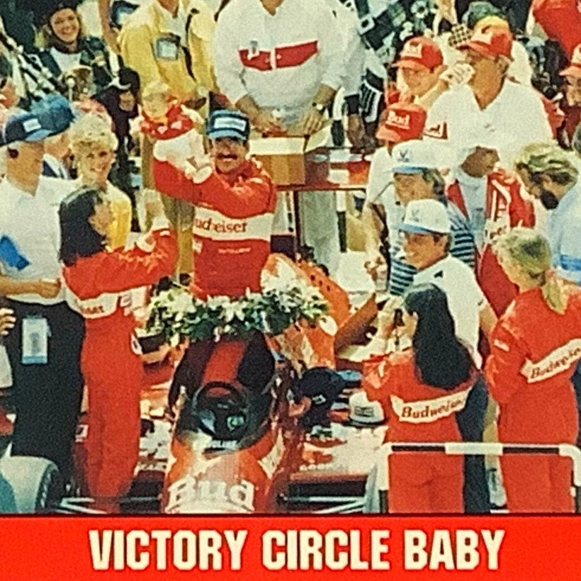 1986 Victory Circle Baby at Indianapolis 500, 1992 Legends of Indy, Card 89, NM+