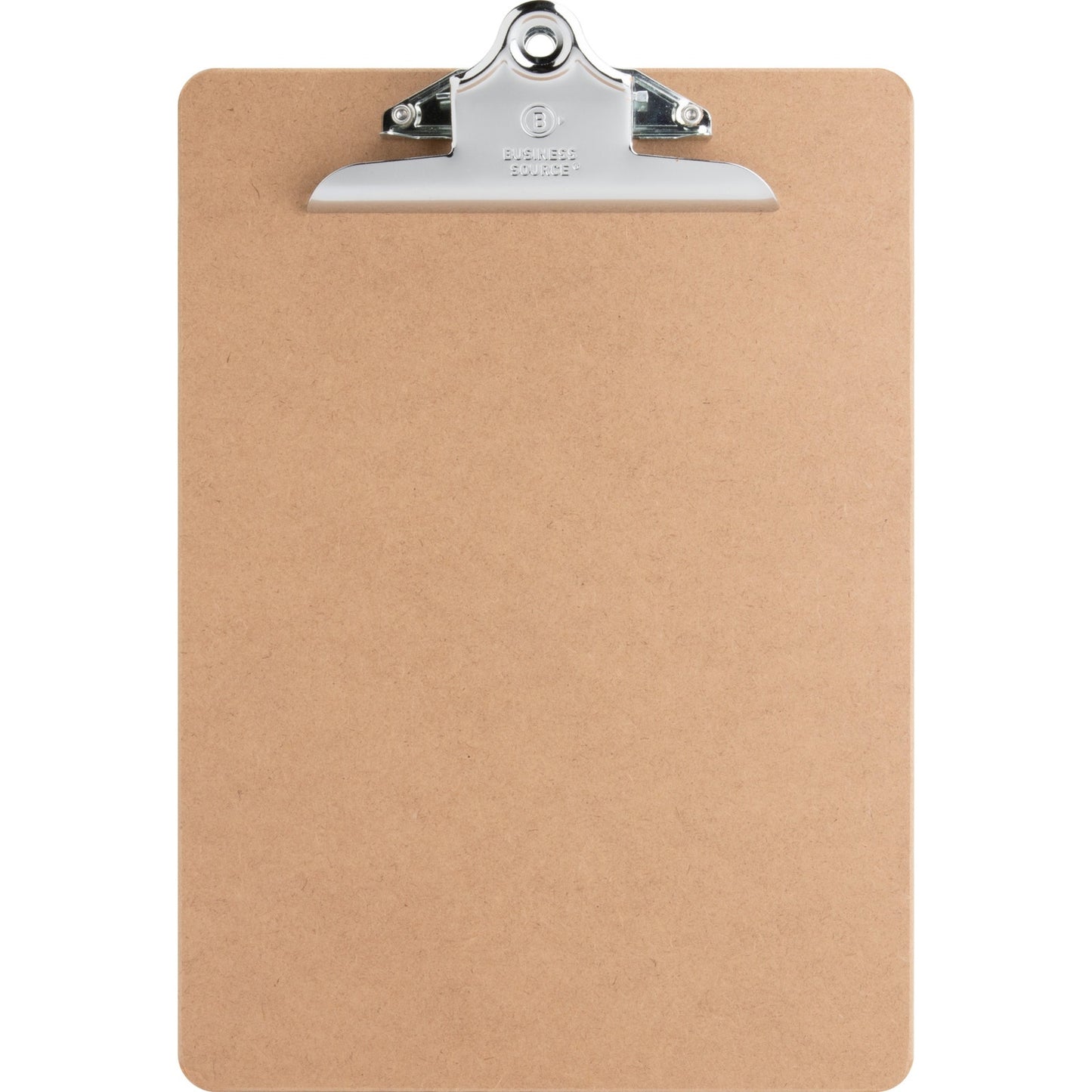 24 Count - Business Source Hardboard Clipboards 9" x 12 1/2" - Hardboard - Brown