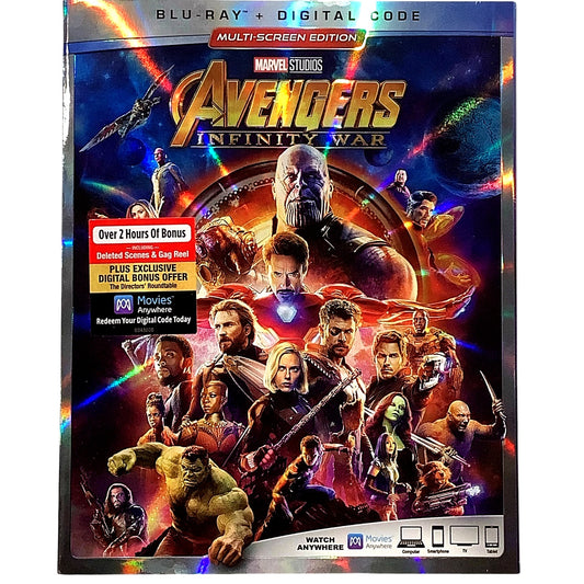 Avengers: Infinity War [2018 Blu-ray] 249 Minutes of 	Action & Adventure