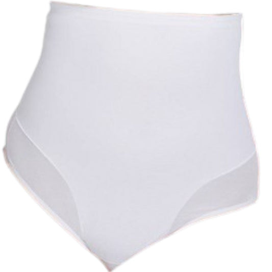 SlimShaper by Miracle Brands Women's High Waist Thong - White M