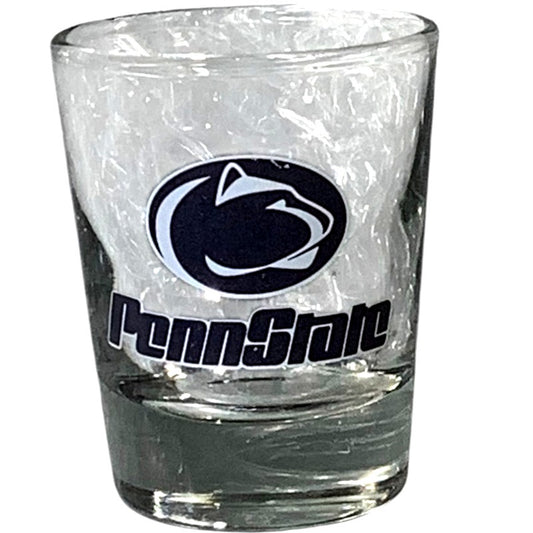 1990 Big 10 (11) NCAA Penn State Nittany Lions, Shot Glass, 2"D x 2-1/2"H