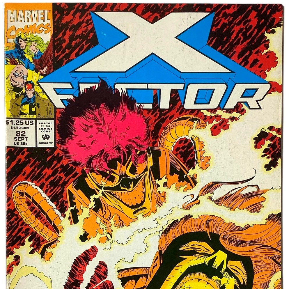 Marvel Comic's X-Factor #82, Sittin' by the Dock of the Bay!, Sept 1992, NM 9.4