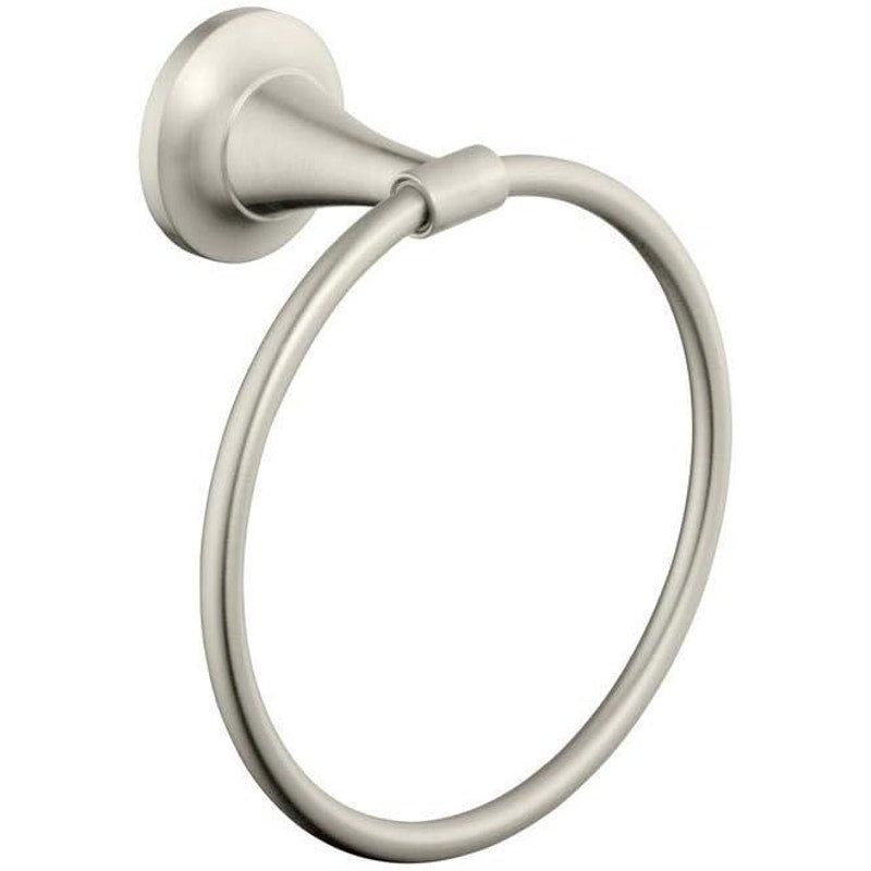 Glacier Bay Constructor Model/Style Towel Ring in Brushed Nickel