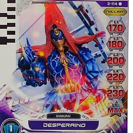 Desperaino [RARE] 2-114, Guardians of Justice Power Rangers 2013